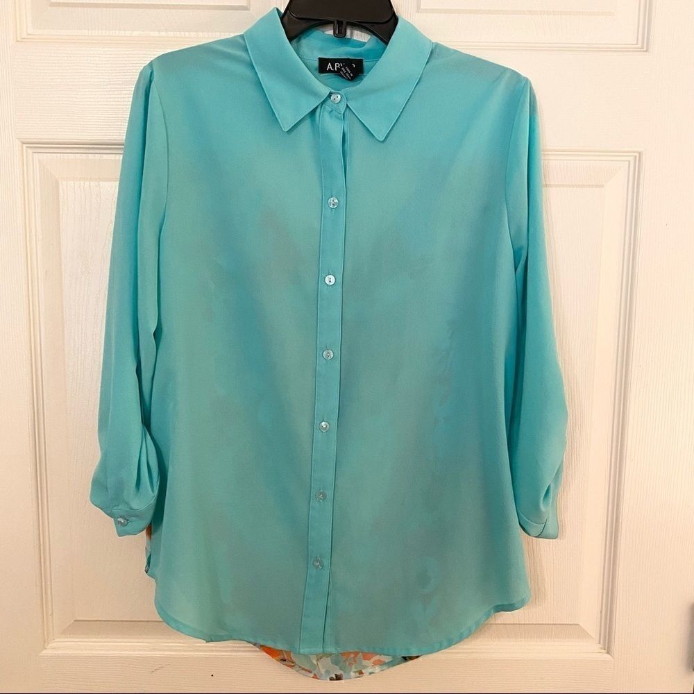 A.Buyer Cutout Back Shirt 